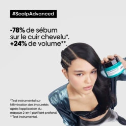 Argile Purifiante 2-en-1 Cheveux Gras Scalp Advanced L'Oréal Professionnel 500ML -Hair Pro Promos Magasin argile purifiante 2 en 1 cheveux gras scalp advanced l oreal professionnel 500ml 2
