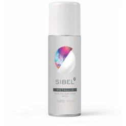 Bombe Colorante Metallic Blanche Sibel 125ML
