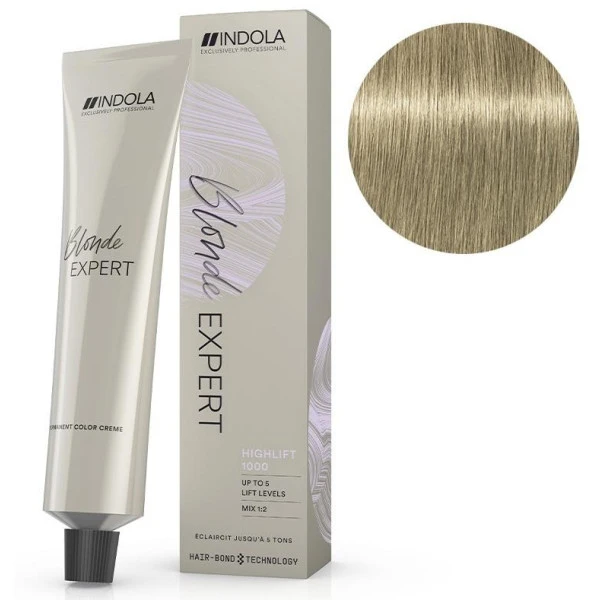 Coloration Blonde Expert 1000.1 Cendré 60ML INDOLA 1 Coloration Blonde Expert 1000.1 Cendré 60ML INDOLA