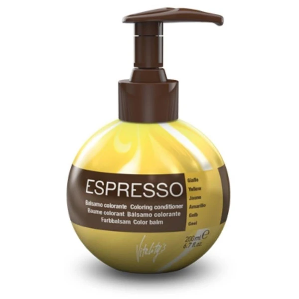 Coloration Espresso Jaune Vitality's 200ML 1 Coloration Espresso Jaune Vitality's 200ML