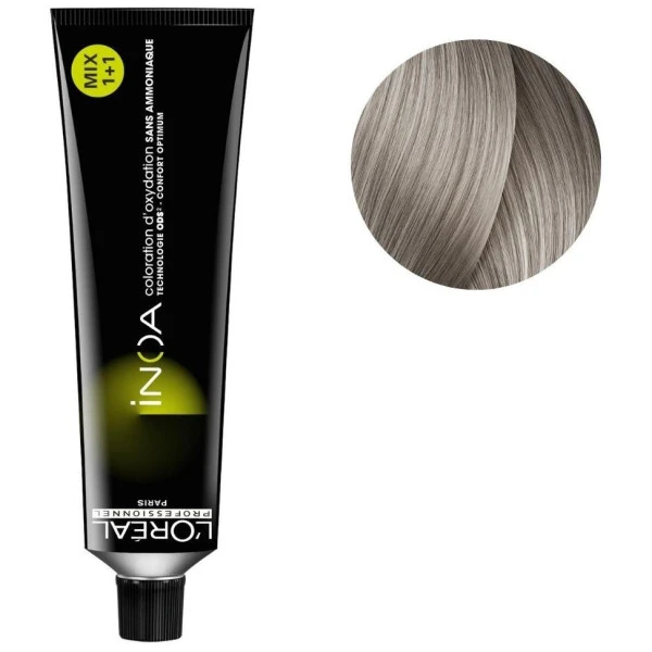 Coloration Inoa N°9.1 Blond Très Clair Cendré 60ML 1 Coloration Inoa N°9.1 Blond Très Clair Cendré 60ML