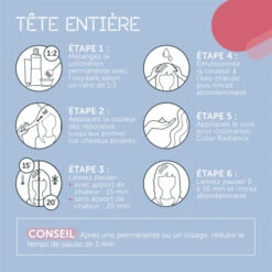 Coloration Semi-permanente Extra Coverage 6/07 Blond Foncé Naturel Marron Kadus 60ML -Hair Pro Promos Magasin coloration semi permanente extra coverage 607 blond fonce naturel marron kadus 60ml 3