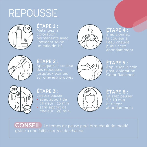 Coloration Semi-permanente Extra Coverage 7/07 Blond Naturel Marron Kadus 60ML 5 Coloration Semi-permanente Extra Coverage 7/07 Blond Naturel Marron Kadus 60ML – Image 5