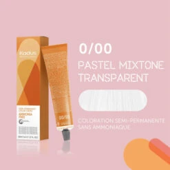 Coloration Semi-permanente Sans Ammoniaque 0/00 Pastel Mixton Transparent Kadus 60ML -Hair Pro Promos Magasin coloration semi permanente sans ammoniaque 000 pastel mixton transparent kadus 60ml 2