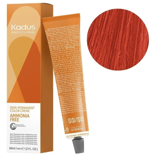 Coloration Semi-permanente Sans Ammoniaque 0/45 Cuivré Acajou Mix Kadus 60ML 1 Coloration Semi-permanente Sans Ammoniaque 0/45 Cuivré Acajou Mix Kadus 60ML