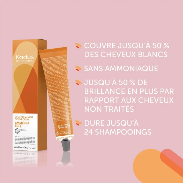 Coloration Semi-permanente Sans Ammoniaque 4/0 Châtain Naturel Kadus 60ML 2 Coloration Semi-permanente Sans Ammoniaque 4/0 Châtain Naturel Kadus 60ML – Image 2