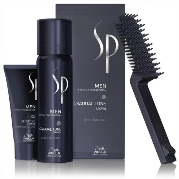 Coloration Temporaire Châtain Gradual Tone SP MEN 60+30ml 1 Coloration Temporaire Châtain Gradual Tone SP MEN 60+30ml