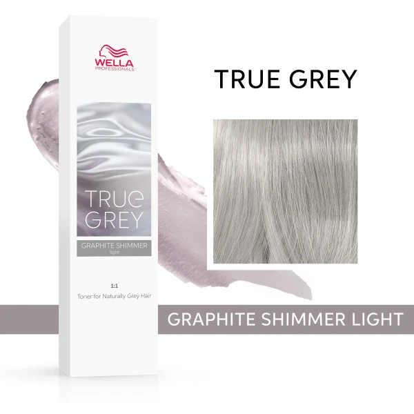 Coloration True Grey Graphite Shimmer Light Wella 60ML 4 Coloration True Grey Graphite Shimmer Light Wella 60ML – Image 4