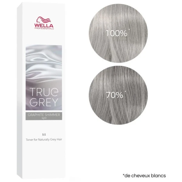 Coloration True Grey Graphite Shimmer Light Wella 60ML 1 Coloration True Grey Graphite Shimmer Light Wella 60ML