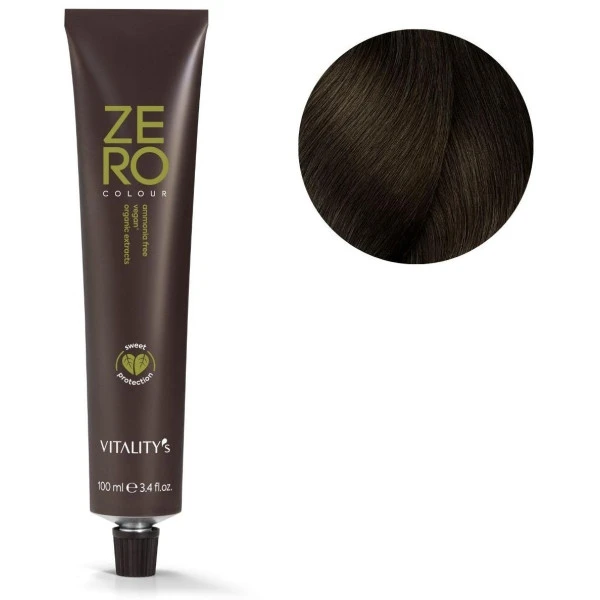 Coloration Zero N°5/3 Chatain Clair Doré Vitality's 100ML 1 Coloration Zero N°5/3 Chatain Clair Doré Vitality's 100ML