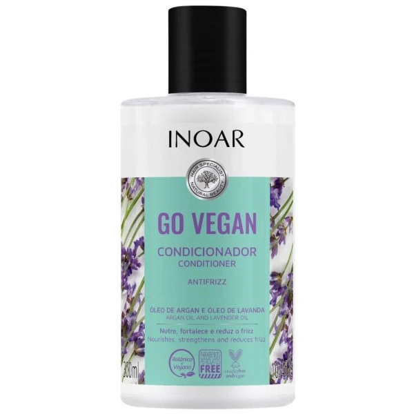 Conditionneur Antifrizz Go Vegan Inoar 300ML 1 Conditionneur Antifrizz Go Vegan Inoar 300ML