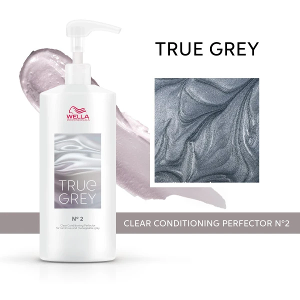 Conditionneur N°2 Clear Perfector True Grey Wella 500ML 4 Conditionneur N°2 Clear Perfector True Grey Wella 500ML – Image 4