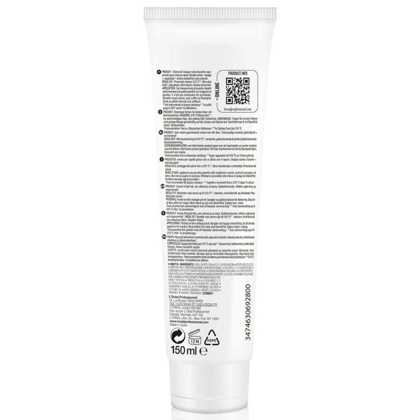 Crème De Lissage Cheveux épais Pro Active Steampod L'Oréal Professionnel 150ML 3 Crème De Lissage Cheveux épais Pro Active Steampod L'Oréal Professionnel 150ML – Image 3