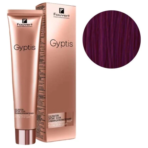 Crème De Soin Colorante Gyptis Fushia Intense Fauvert 100ML 1 Crème De Soin Colorante Gyptis Fushia Intense Fauvert 100ML