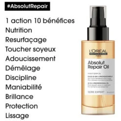 Duo Huile & Masque Routine Absolut Repair Gold L'Oréal Professionnel -Hair Pro Promos Magasin duo huile masque routine absolut repair gold l oreal professionnel 2