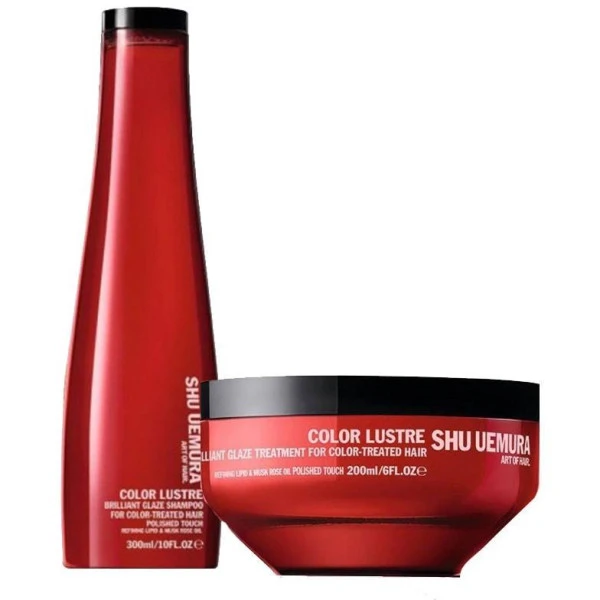 Duo Shampooing + Masque Color Lustre Shu Uemura 1 Duo Shampooing + Masque Color Lustre Shu Uemura