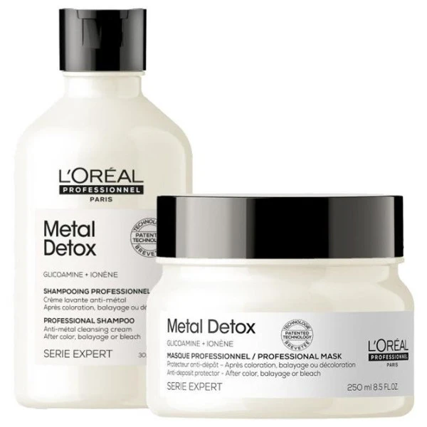 Duo Shampooing & Masque Metal Detox L'Oréal Professionnel 1 Duo Shampooing & Masque Metal Detox L'Oréal Professionnel