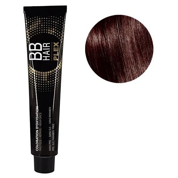 Générik Coloration D'oxydation BBHair Plex 4.5 Châtain Acajou 100 ML 1 Générik Coloration D'oxydation BBHair Plex 4.5 Châtain Acajou 100 ML