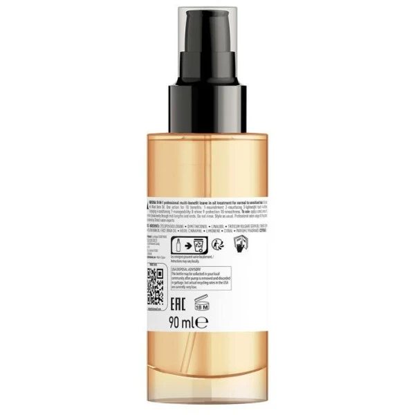 Huile 10-en-1 Absolut Repair L'Oréal Professionnel 90ML 10 Huile 10-en-1 Absolut Repair L'Oréal Professionnel 90ML – Image 10