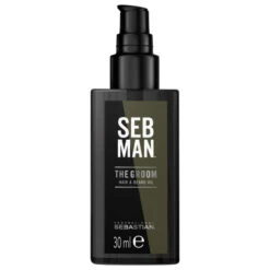 Huile Cheveux Et Barbe The Groom SEBMAN 30ML -Hair Pro Promos Magasin huile cheveux et barbe the groom sebman 30ml 4