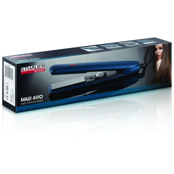 Lisseur Céramique Bleu Avio STHAUER 2 Lisseur Céramique Bleu Avio STHAUER – Image 2