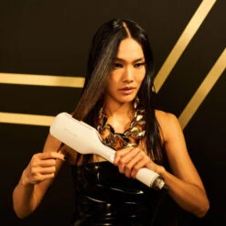 Lisseur GHD Séchant Duet Style 2-en-1 Blanc -Hair Pro Promos Magasin lisseur ghd sechant duet style 2 en 1 blanc 1 2