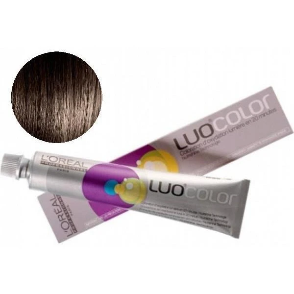 Luo Color N°5.35 Chatain Clair Doré Acajou 50 ML 1 Luo Color N°5.35 Chatain Clair Doré Acajou 50 ML