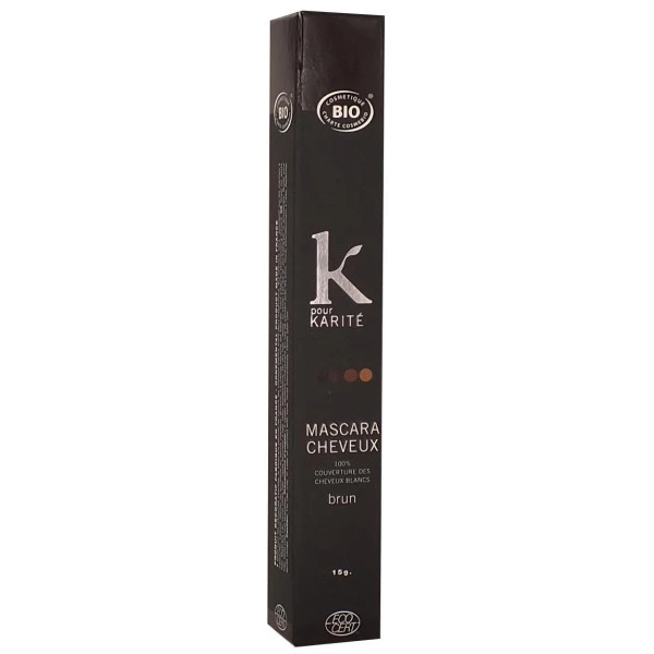 Mascara Cheveux Ton Sur Ton 2 Brun K POUR KARITE 15g 2 Mascara Cheveux Ton Sur Ton 2 Brun K POUR KARITE 15g – Image 2