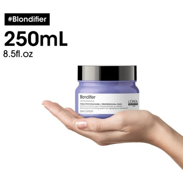 Masque Blondifier L'Oréal Professionnel 250ML 5 Masque Blondifier L'Oréal Professionnel 250ML – Image 5