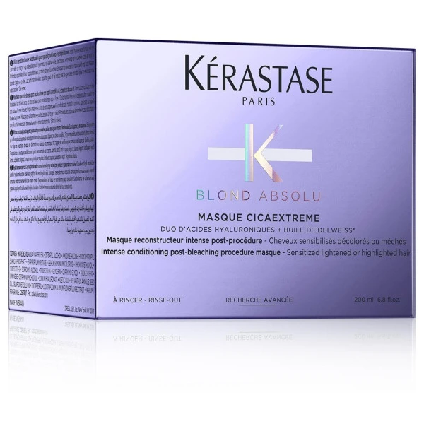 Masque Cicaextrême Blond Absolu Kérastase 200ML 6 Masque Cicaextrême Blond Absolu Kérastase 200ML – Image 6