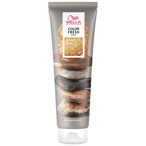 Masque Colorant Golden Gloss Color Fresh Mask Wella 150ML 1 Masque Colorant Golden Gloss Color Fresh Mask Wella 150ML