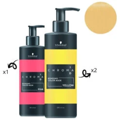 Masque Nourrissant Pigmenté Jaune Chroma ID SCHWARZKOPF 280ML -Hair Pro Promos Magasin masque nourrissant pigmente jaune chroma id schwarzkopf 280ml 4