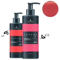 Masque Nourrissant Pigmenté Rose Chroma ID SCHWARZKOPF 280ML -Hair Pro Promos Magasin masque nourrissant pigmente rose chroma id schwarzkopf 280ml 6
