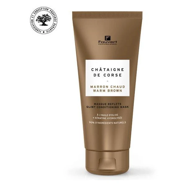 Masque Pigmenté Reflet Marron Chaud Châtaigne De Corse Fauvert Professionnel 200ML 1 Masque Pigmenté Reflet Marron Chaud Châtaigne De Corse Fauvert Professionnel 200ML