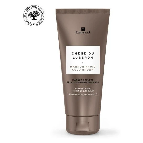 Masque Pigmenté Reflet Marron Froid Chêne Du Luberon Fauvert Professionnel 200ML 1 Masque Pigmenté Reflet Marron Froid Chêne Du Luberon Fauvert Professionnel 200ML