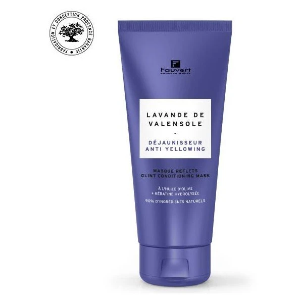 Masque Reflet Dejaunisseur Lavande De Valensole Fauvert Professionnel 200ML 1 Masque Reflet Dejaunisseur Lavande De Valensole Fauvert Professionnel 200ML