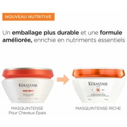 Masquintense Riche Nutritive Kérastase 200ML -Hair Pro Promos Magasin masquintense riche nutritive kerastase 200ml 6