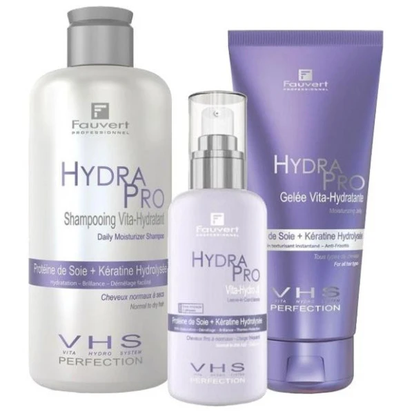 Pack Hydratant Cheveux Secs Hydra Pro Fauvert Professionnel 1 Pack Hydratant Cheveux Secs Hydra Pro Fauvert Professionnel