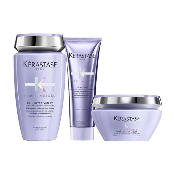 Routine Ultra-violette Blond Absolu Kérastase 1 Routine Ultra-violette Blond Absolu Kérastase