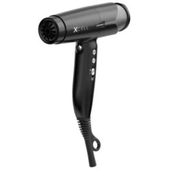 Sèche-cheveux XCELL Noir Gammapiù -Hair Pro Promos Magasin seche cheveux xcell noir gammapiu 1 4