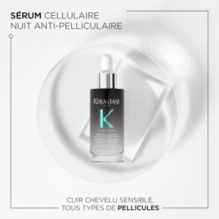 Sérum Cellulaire Nuit Anti-pelliculaire Intensif Symbiose Kérastase 90ML -Hair Pro Promos Magasin serum cellulaire nuit anti pelliculaire intensif symbiose kerastase 90ml 2