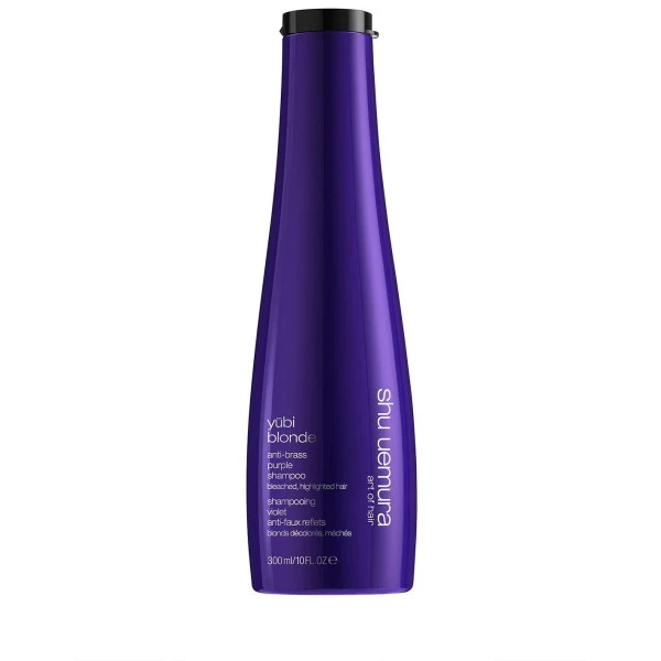 Shampoing Violet Anti Mauvais-reflets Yubi Blonde Shu Uemura 300ML 1 Shampoing Violet Anti Mauvais-reflets Yubi Blonde Shu Uemura 300ML