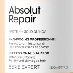 Shampooing Absolut Repair L'Oréal Professionnel 1,5L -Hair Pro Promos Magasin shampooing absolut repair loreal professionnel 1 5l 4