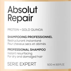 Shampooing Absolut Repair L'Oréal Professionnel 500ML -Hair Pro Promos Magasin shampooing absolut repair serie expert l oreal professionnel 500ml 4
