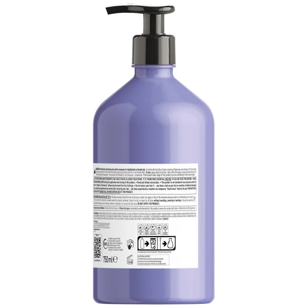 Shampooing Blondifier Cool L'Oréal Professionnel 750ML 7 Shampooing Blondifier Cool L'Oréal Professionnel 750ML – Image 7