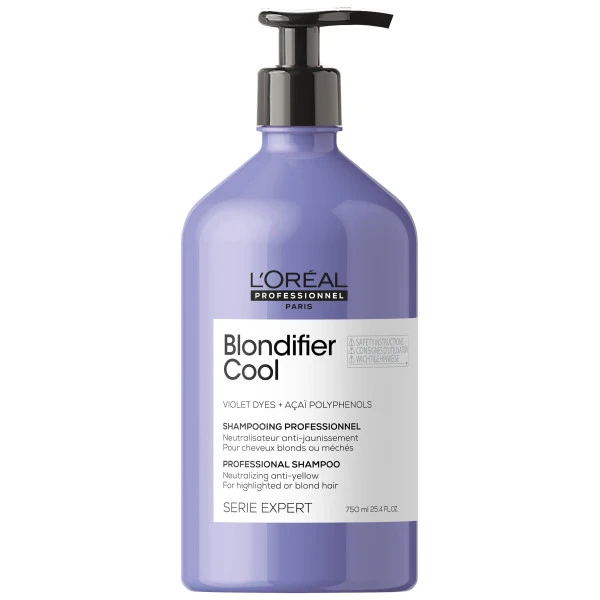 Shampooing Blondifier Cool L'Oréal Professionnel 750ML 1 Shampooing Blondifier Cool L'Oréal Professionnel 750ML