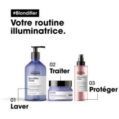 Shampooing Blondifier Gloss L'Oréal Professionnel 1,5L 13 Shampooing Blondifier Gloss L'Oréal Professionnel 1,5L -Hair Pro Promos Magasin shampooing blondifier gloss l oreal professionnel 15l 4
