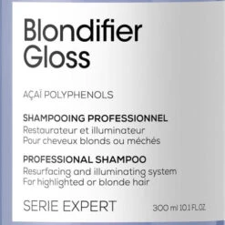 Shampooing Blondifier Gloss L'Oréal Professionnel 300ML -Hair Pro Promos Magasin shampooing blondifier gloss l oreal professionnel 300ml 5