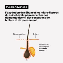 Shampooing Dermo-régulateur Scalp Advanced L'Oréal Professionnel 1,5L 10 Shampooing Dermo-régulateur Scalp Advanced L'Oréal Professionnel 1,5L -Hair Pro Promos Magasin shampooing dermo regulateur scalp advanced l oreal professionnel 15l 4