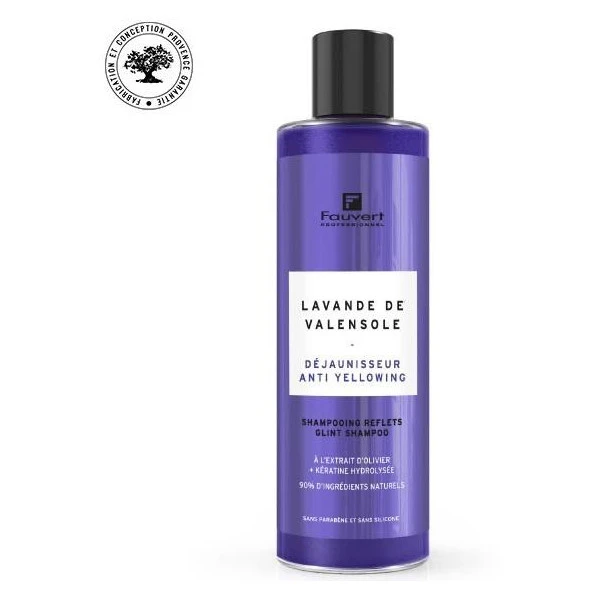 Shampooing Pigmenté Reflet Déjaunisseur Lavande De Valensole Fauvert Professionnel 250ML 1 Shampooing Pigmenté Reflet Déjaunisseur Lavande De Valensole Fauvert Professionnel 250ML